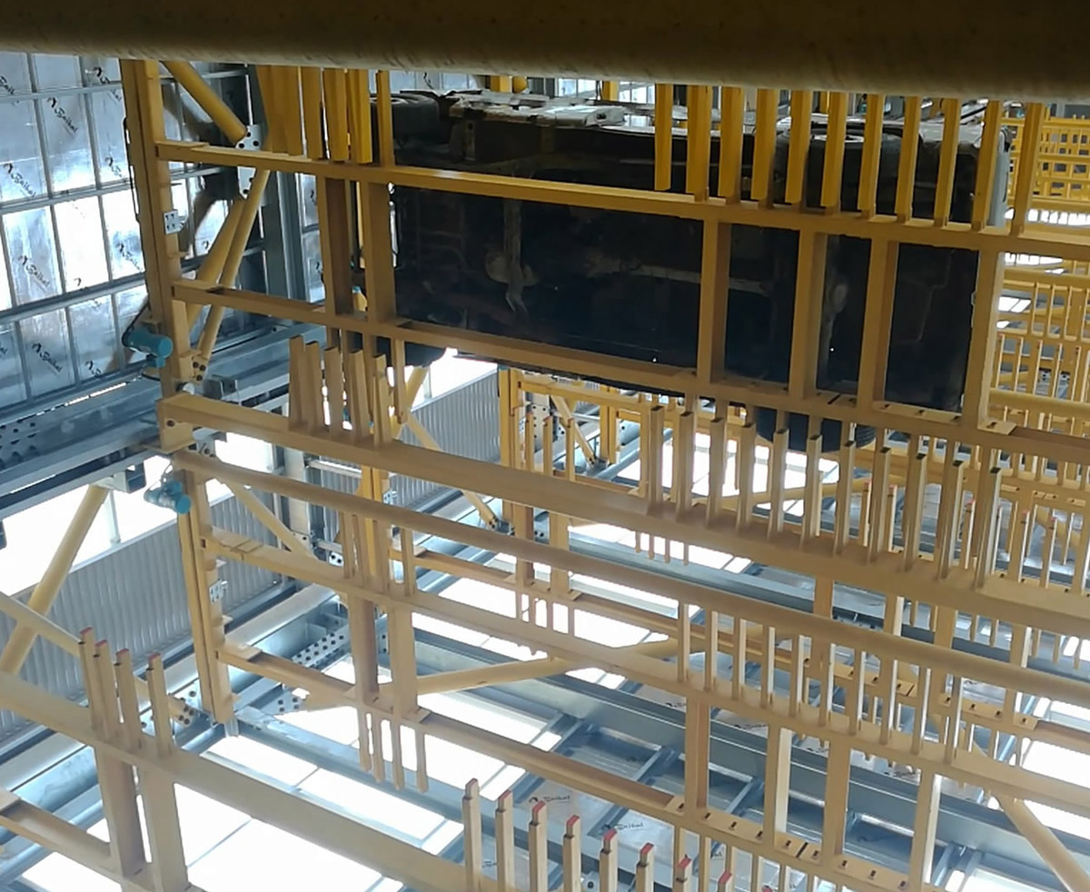 井陉机械停车停车楼垂直升降机械车库
