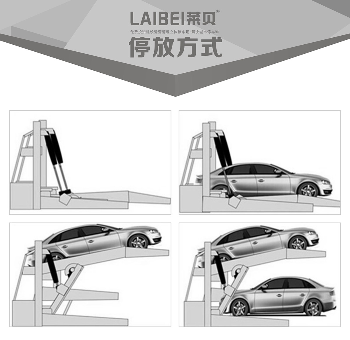 机械停车PJS俯仰简易升降立体车库设备停放方式.jpg